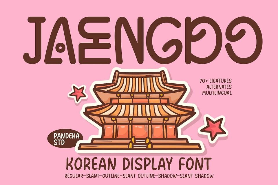 Jaengdo Font