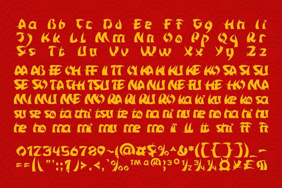 Jingjou Font
