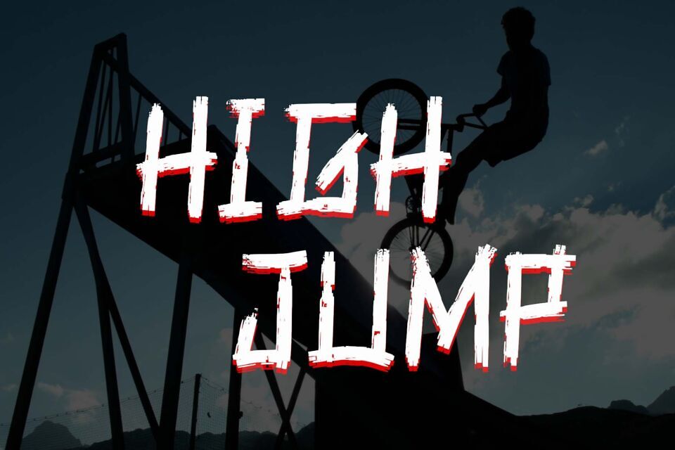 Jumper Game Font