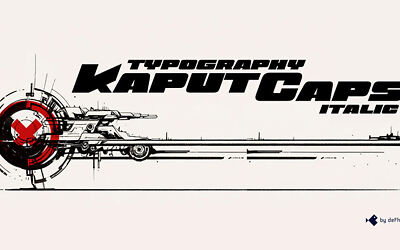 Kaput Black Italic Font (4)