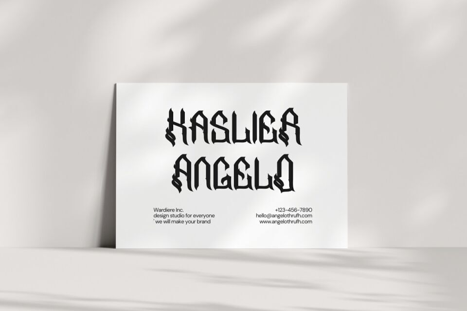 Kaslier Font