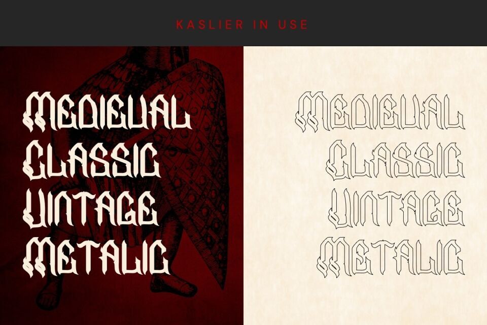 Kaslier Font