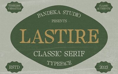 Lastire Font