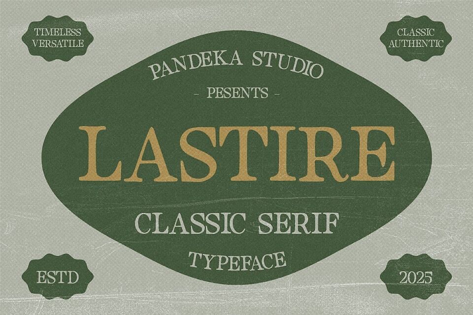 Lastire Font