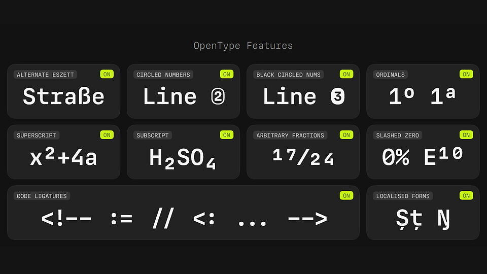 MD IO Typeface