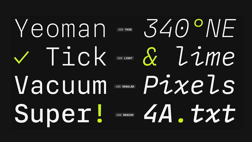 MD IO Typeface