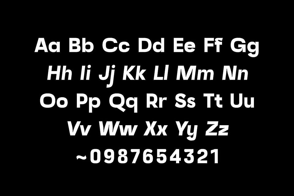 Mafle Type Grotesque Font