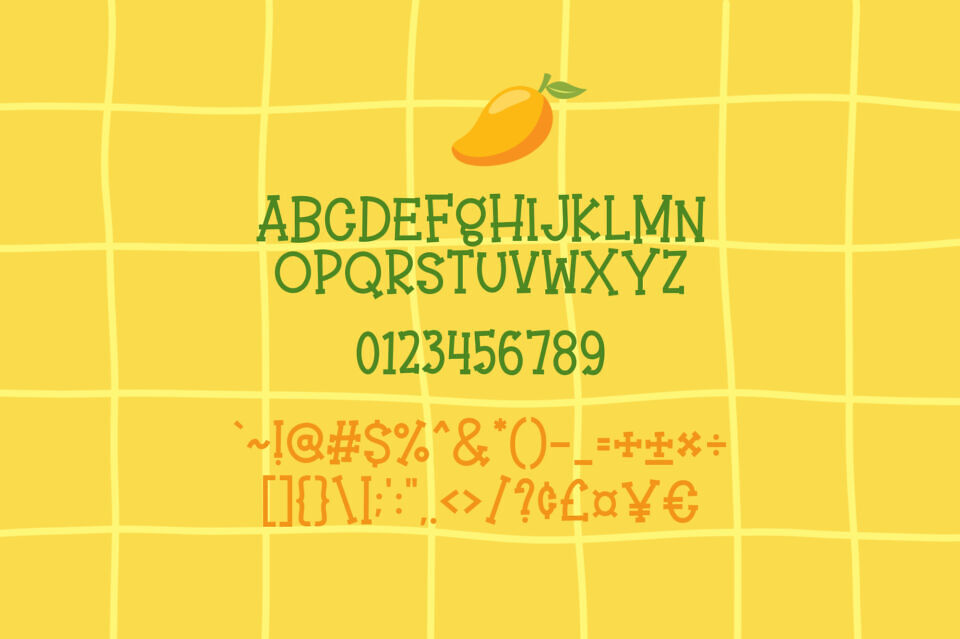 Mango Nice Font