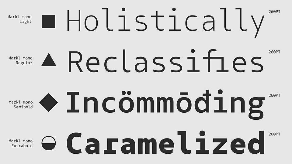 Markl Mono Font
