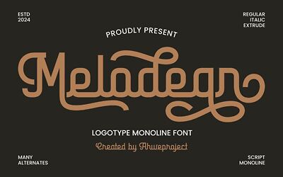 Melodean Font (8)