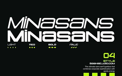 Minasans Font (6)