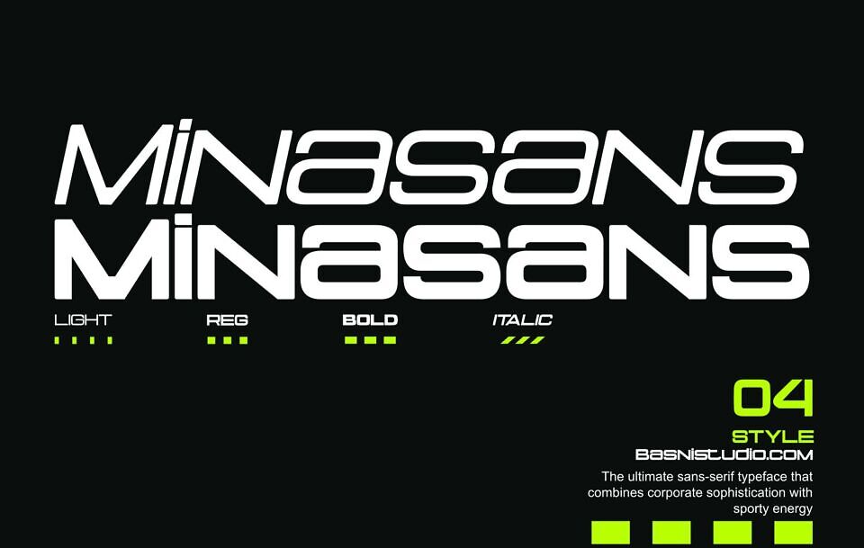 Minasans Font