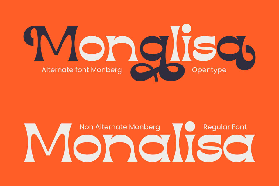 Monberg Font