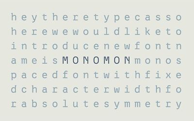 Monomon Typeface (5)