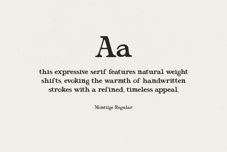 Montilge Font
