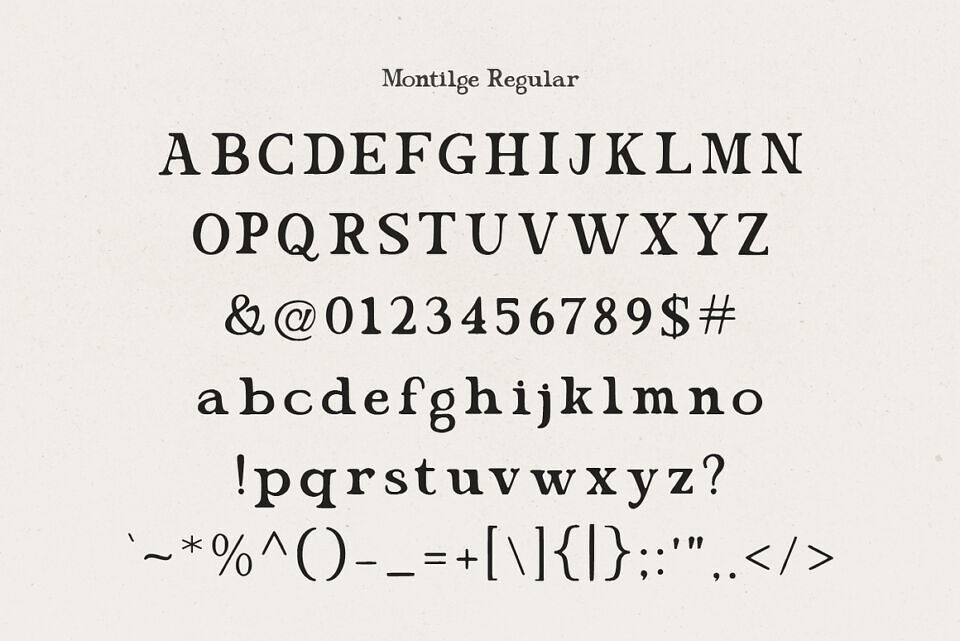 Montilge Font