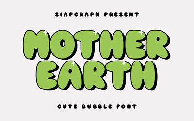 Mother Earth Font (6)