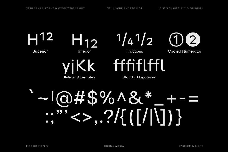 Naru Sans Font