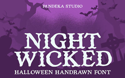 Night Wicked Font (1)