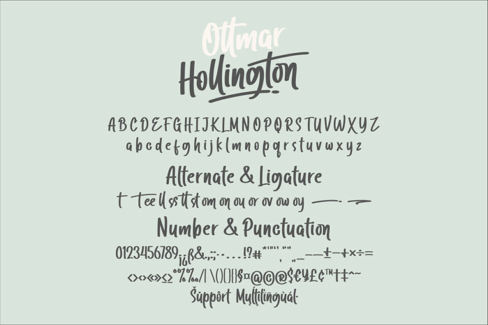 Ottmar Hollington Font
