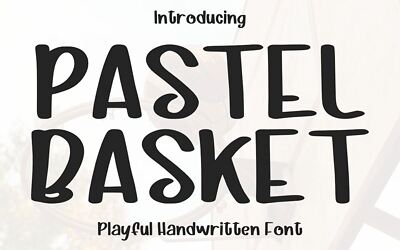Pastel Basket Font (5)