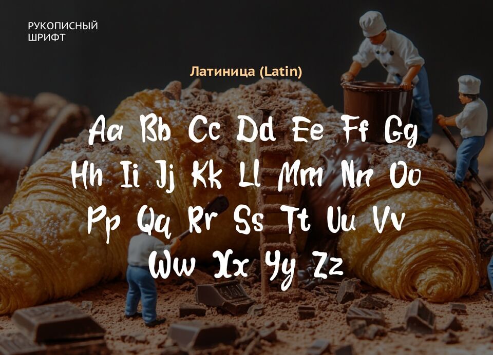 Pastry Chef Font