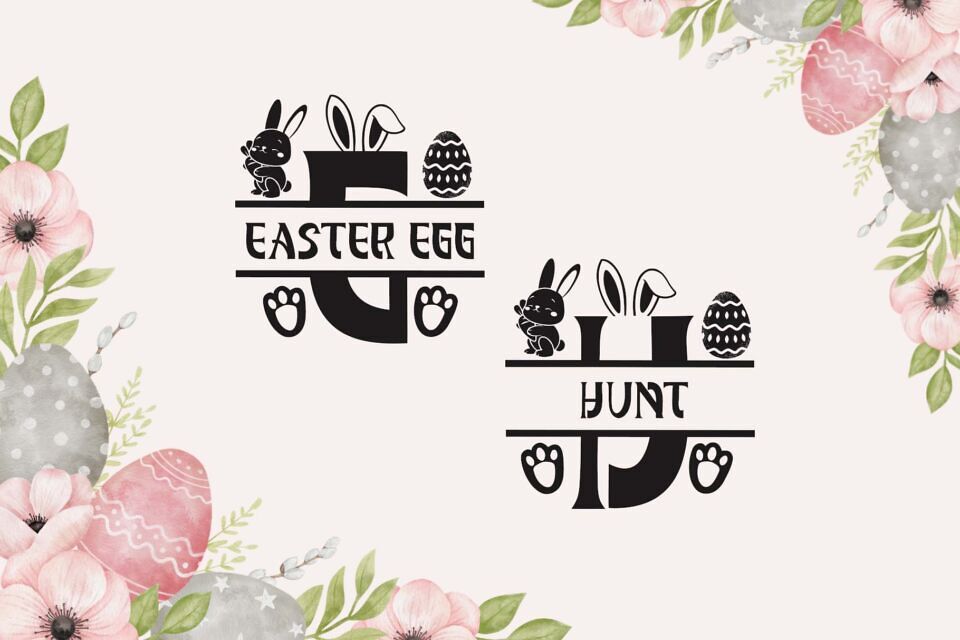 Perfect Easter Monogram Font