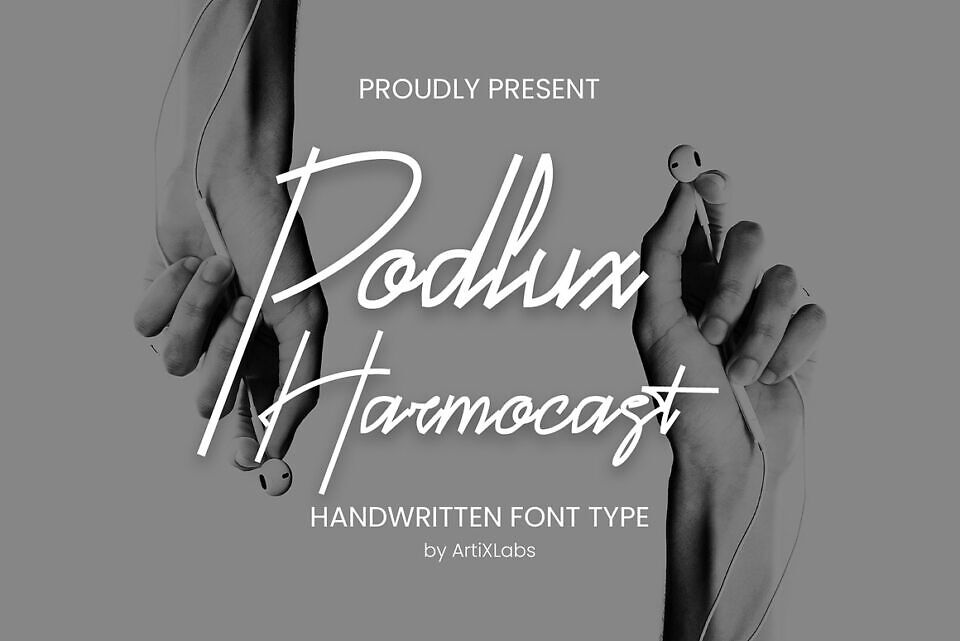 Podlux Harmocast Font