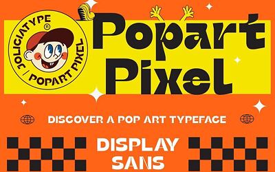 Popart Pixel Font (7)