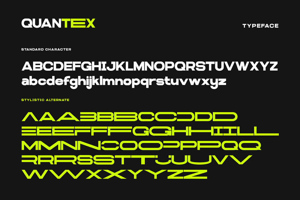 Quantex Font