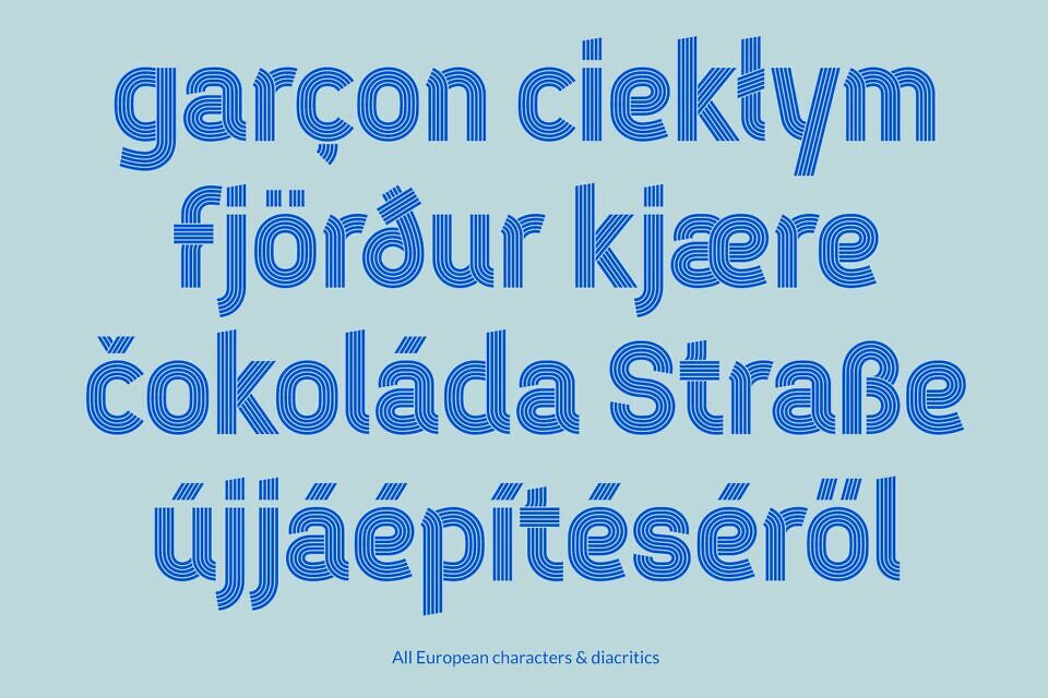 Ridge 5 Bold Font