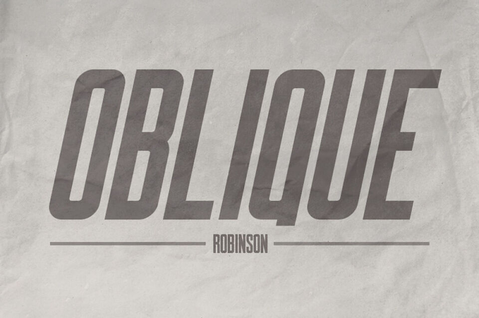 Robinson Typeface