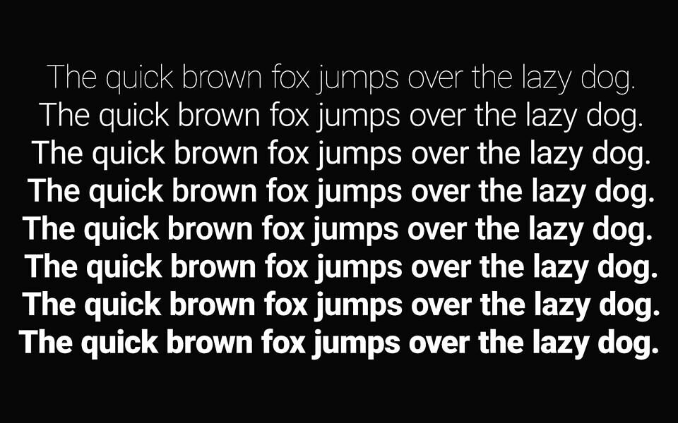 Roboto Font