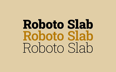 Roboto Slab Font (1)