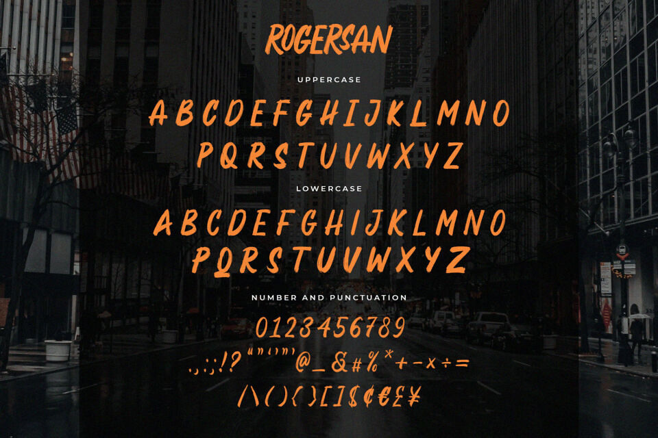 Rogersan Font