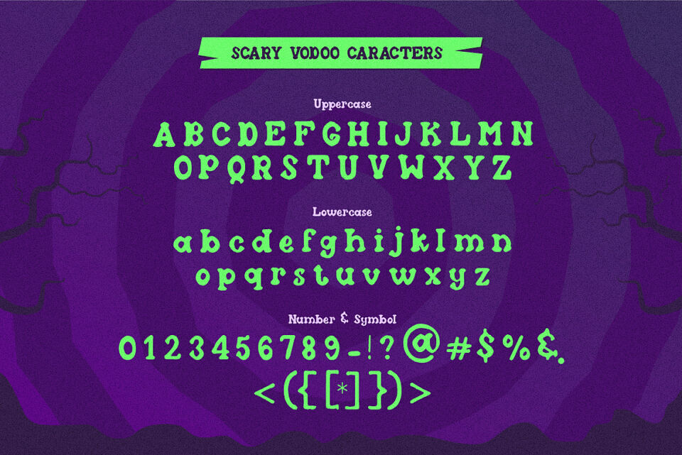 Scary Vodoo Font