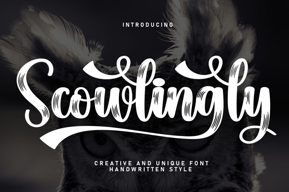 Scowlingly Font