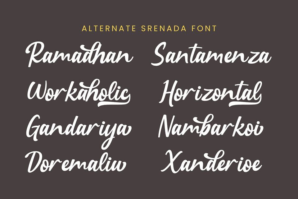Srenada Font