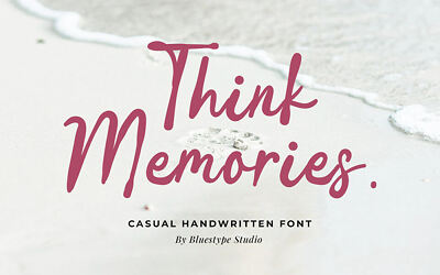 Think Memories Font (6)