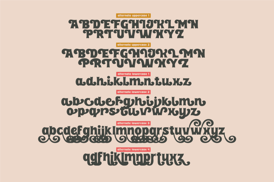 Tropical Organic Font