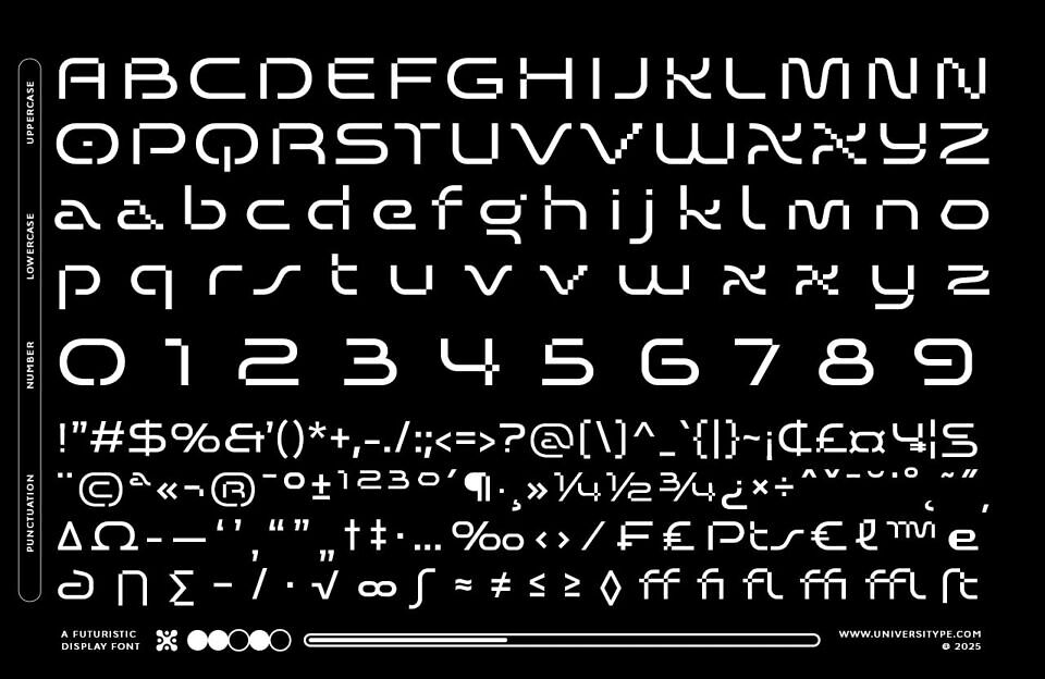 UT Defghio Nixav Font
