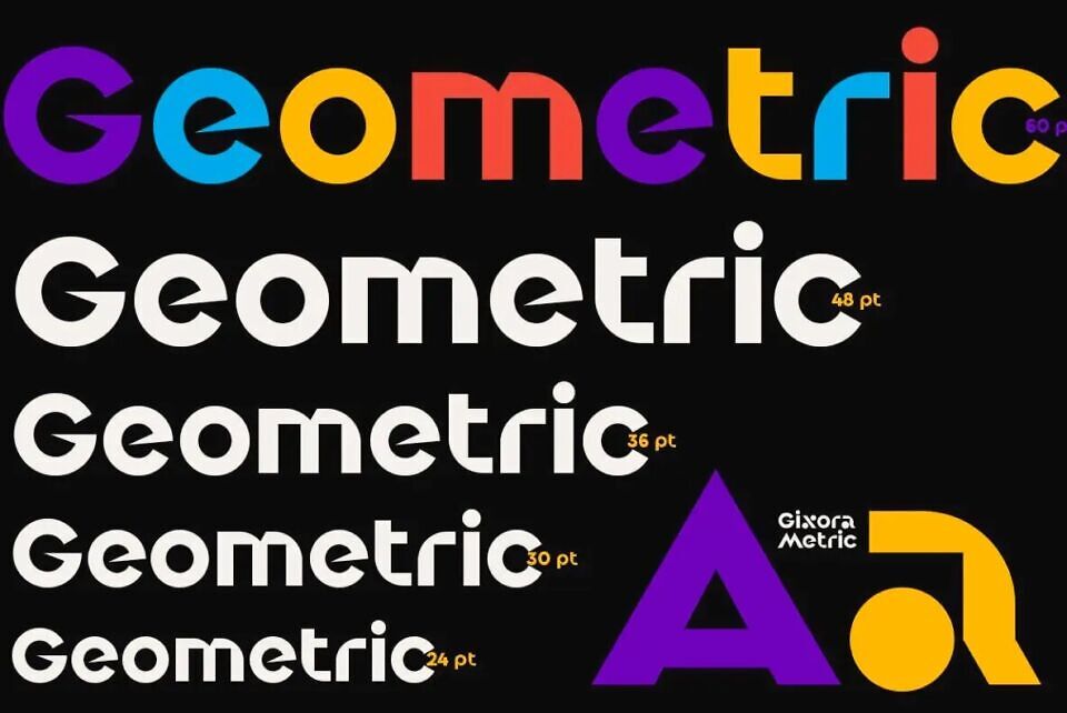 UT Gixora Metric Font