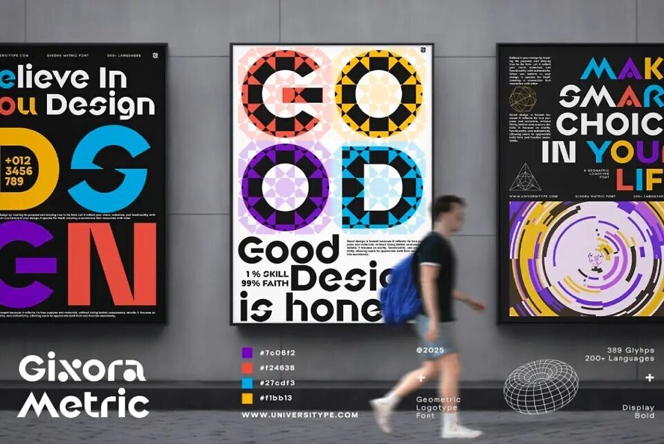 UT Gixora Metric Font