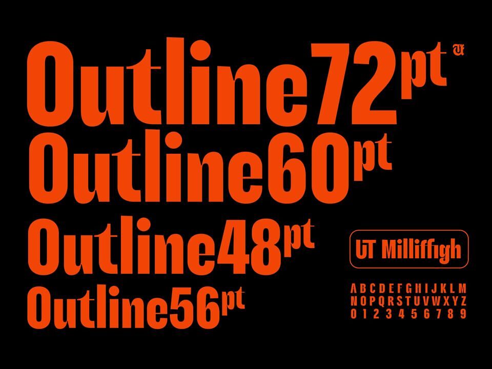 UT Milliffigh Font