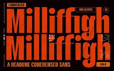 UT Milliffigh Font (7)