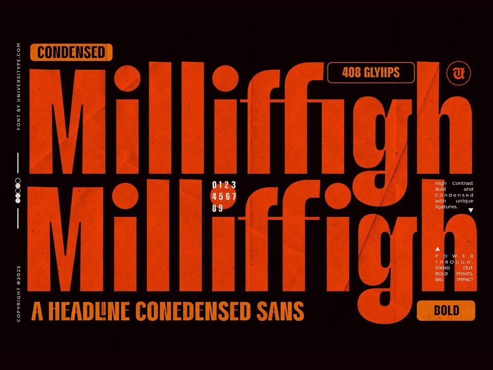 UT Milliffigh Font