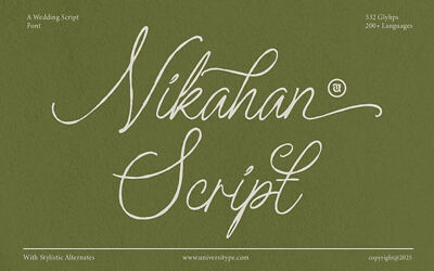 UT Nikahan Script Font (1)