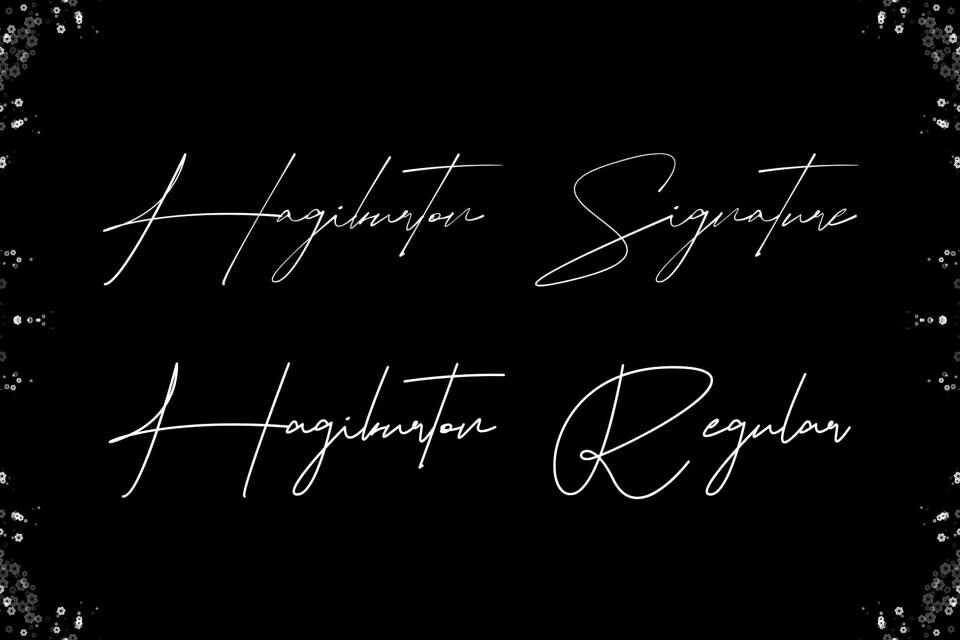 Hagiburton Font