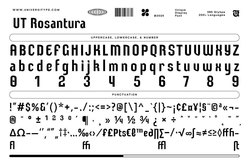 UT Rosantura Font
