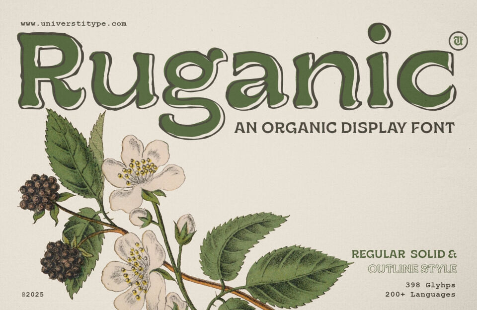 UT Ruganic Font